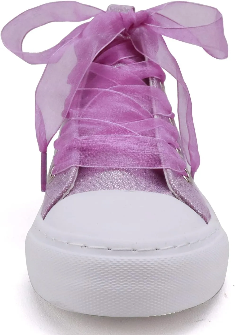 Toandon Kids Adorable Fashion High Top Casual Canvas Sneakers