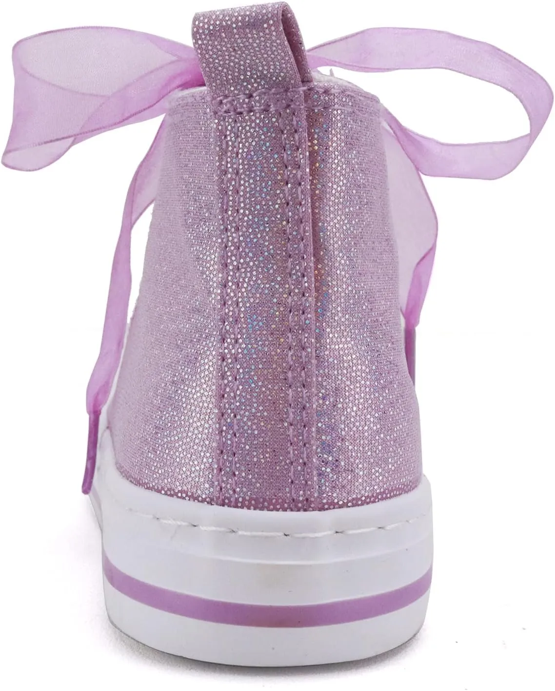 Toandon Kids Adorable Fashion High Top Casual Canvas Sneakers